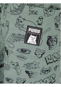 Puma Spodnie materiałowe Puma X Ripndip 622200 Zielony Relaxed Fit. Kolor: zielony. Materiał: bawełna #5