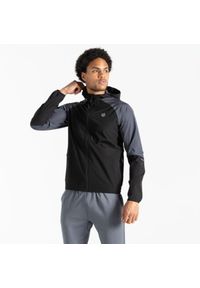 DARE 2B - Movement męska kurtka przeciwdeszczowa. Kolor: czarny. Materiał: materiał. Sport: turystyka piesza #1