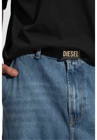 Diesel - DIESEL Сzarny męski pasek B-GLOSSY II, Rozmiar 90. Kolor: czarny #2