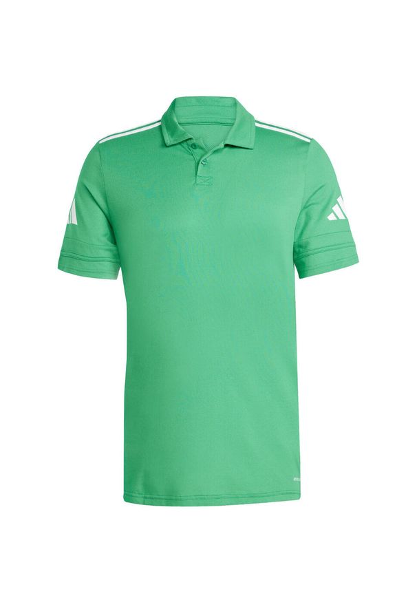 Adidas - Koszulka męska adidas Squadra 25 Polo. Typ kołnierza: polo. Kolor: biały, wielokolorowy, zielony. Styl: sportowy
