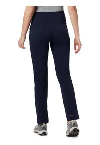 columbia - Damskie spodnie turystyczne Columbia Anytime Casual Pull On. Kolor: niebieski. Materiał: nylon, elastan. Sezon: lato. Sport: turystyka piesza