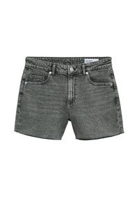 Vero Moda Szorty jeansowe Tess 10301532 Szary Regular Fit. Kolor: szary. Materiał: bawełna #5