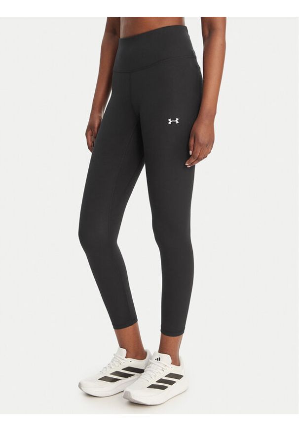 Under Armour Legginsy UA Motion 1388647 Czarny Slim Fit. Kolor: czarny. Materiał: syntetyk