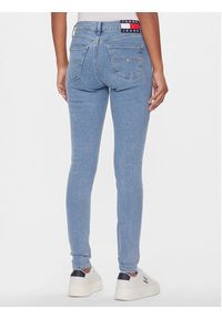 Tommy Jeans Jeansy Nora DW0DW16011 Niebieski Skinny Fit. Kolor: niebieski