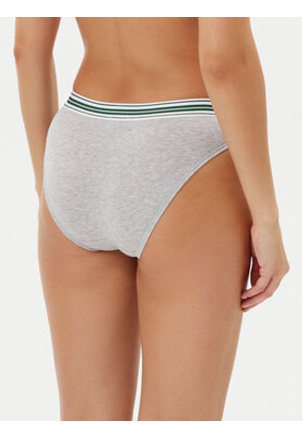 Lacoste Figi klasyczne 8F1333 Szary. Kolor: szary. Materiał: bawełna