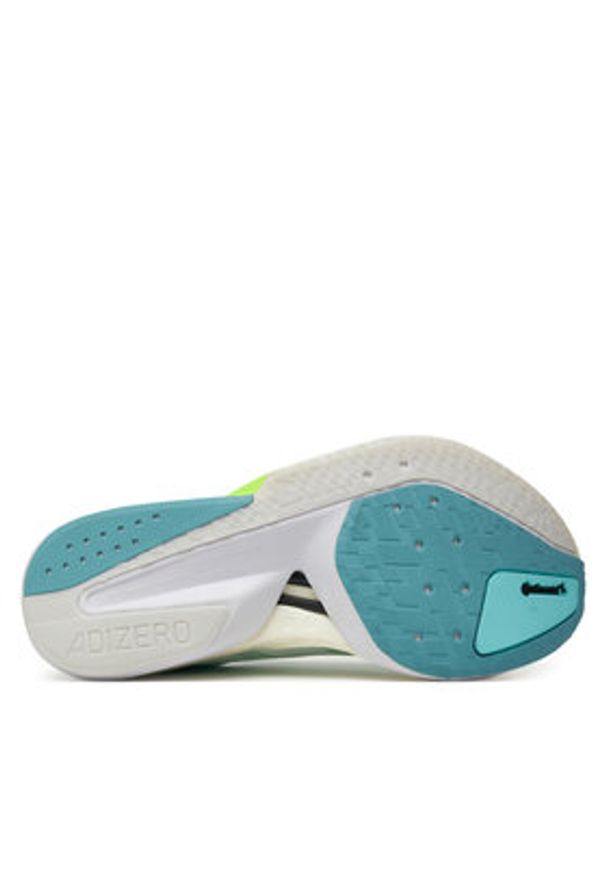 Adidas - adidas Buty do biegania adizero Boston 13 JS4957 Turkusowy. Kolor: turkusowy. Materiał: materiał