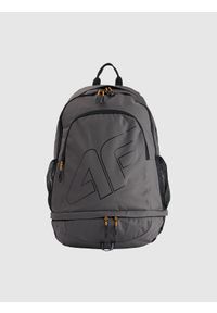 4f - 4F Plecak miejski (25 L) z kieszenią na laptop - szary Uniwersalny. Kolor: szary. Styl: sportowy, casual