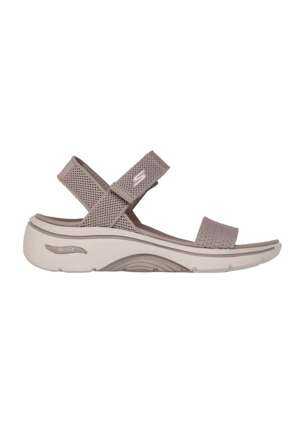 skechers - Sandały damskie SKECHERS Go Walk Arch Fit 2.0. Kolor: beżowy