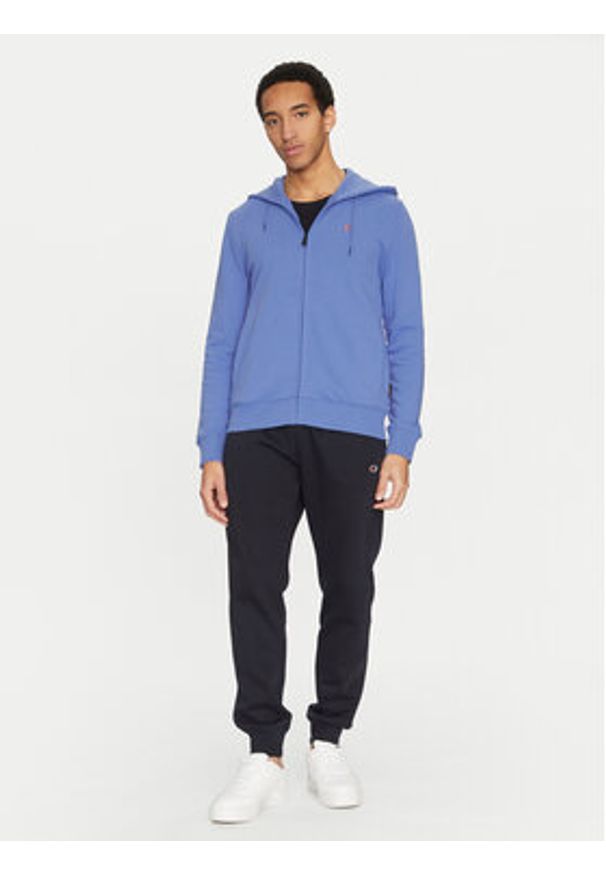 Napapijri Bluza Balis NP0A4HHV Niebieski Regular Fit. Kolor: niebieski. Materiał: bawełna