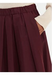 Weekend Max Mara Spódnica trapezowa Curvato 2615101051 Bordowy Regular Fit. Kolor: czerwony. Materiał: syntetyk #3
