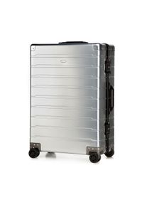 Wittchen - Zestaw walizek z aluminium. Kolor: srebrny. Materiał: guma #6
