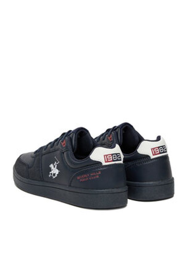 Beverly Hills Polo Club Sneakersy CEO-S25C096A-1 Granatowy. Kolor: niebieski. Materiał: materiał, syntetyk