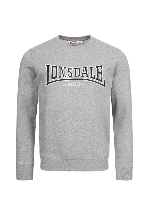 Bluza z okrągłym dekoltem Lonsdale Berger Lp181. Kolor: szary
