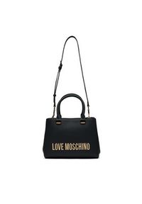 Love Moschino - LOVE MOSCHINO Torebka JC4022PP1LKD0000 Czarny. Kolor: czarny. Materiał: skórzane #4