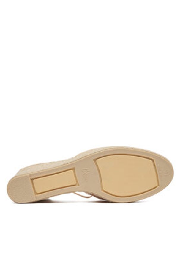 Castañer Espadryle Joyce/8ED/291 26078 Beżowy. Kolor: beżowy. Materiał: materiał