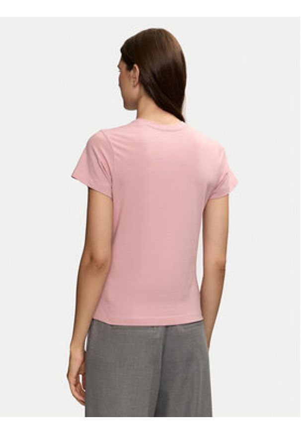Guess T-Shirt Colette V4YI21 KCDH1 Różowy Regular Fit. Kolor: różowy. Materiał: bawełna