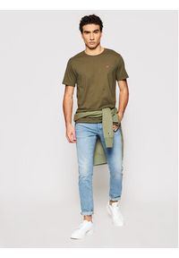 Levi's® T-Shirt Original Housemark 56605-0021 Zielony Standard Fit. Kolor: zielony. Materiał: bawełna