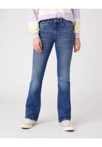 Wrangler - SPODNIE DAMSKIE WRANGLER BOOTCUT AIR BLUE W28BJX17T 112128222 #1