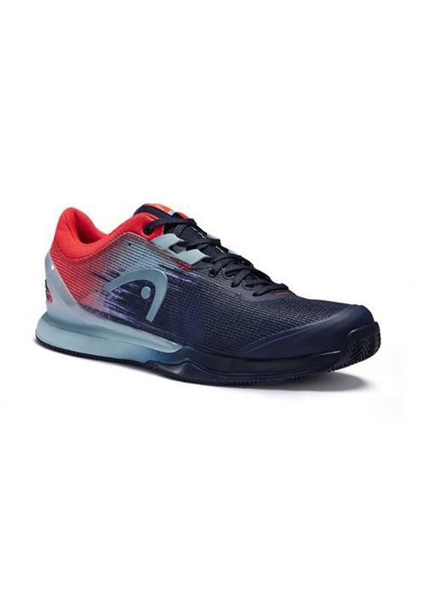 Buty do tenisa męskie Head Sprint Pro 3.0. Kolor: wielokolorowy. Materiał: materiał, syntetyk. Szerokość cholewki: normalna. Sport: bieganie, tenis