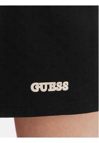 Guess Szorty sportowe V6GD08 K3004 Czarny Relaxed Fit. Kolor: czarny. Materiał: wiskoza #4