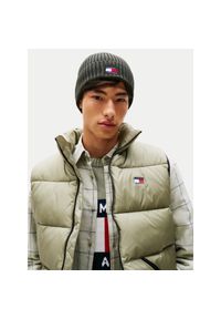 Czapka Tommy Jeans. Kolor: zielony