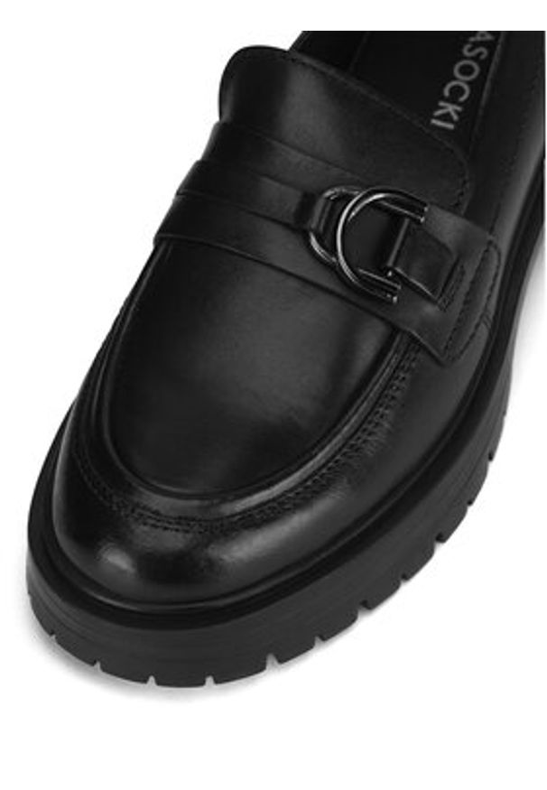 Lasocki Mokasyny WI16-7743-01 Czarny. Kolor: czarny. Materiał: skóra