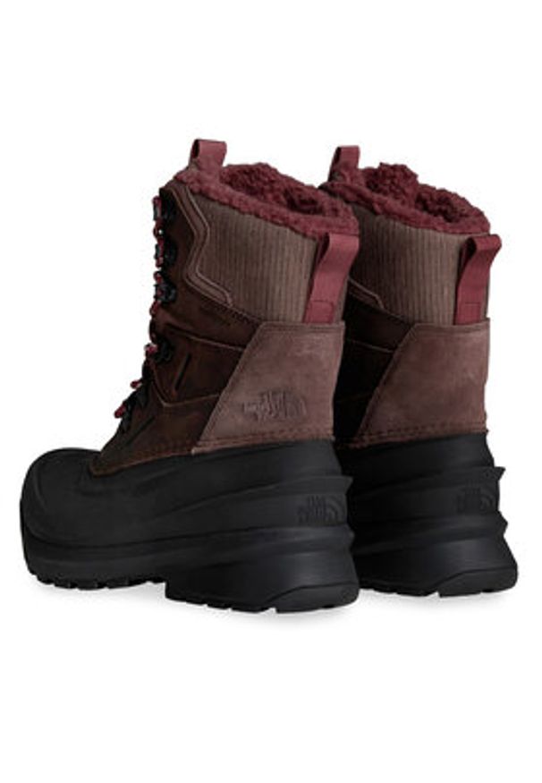 The North Face Śniegowce Chilkat V NF0A5LW17T41-055 Brązowy. Kolor: brązowy. Materiał: skóra, nubuk