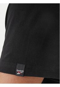 Reebok T-Shirt Finn RK25570CCM Czarny Regular Fit. Kolor: czarny. Materiał: bawełna #3