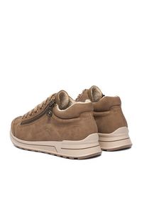 Rieker Sneakersy CEO-N1400-64 Beżowy ciemny. Kolor: beżowy. Materiał: skóra #4
