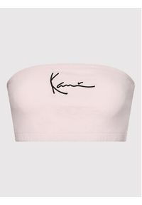 Karl Kani Top Small Signature 6150578 Różowy Regular Fit. Kolor: różowy. Materiał: bawełna