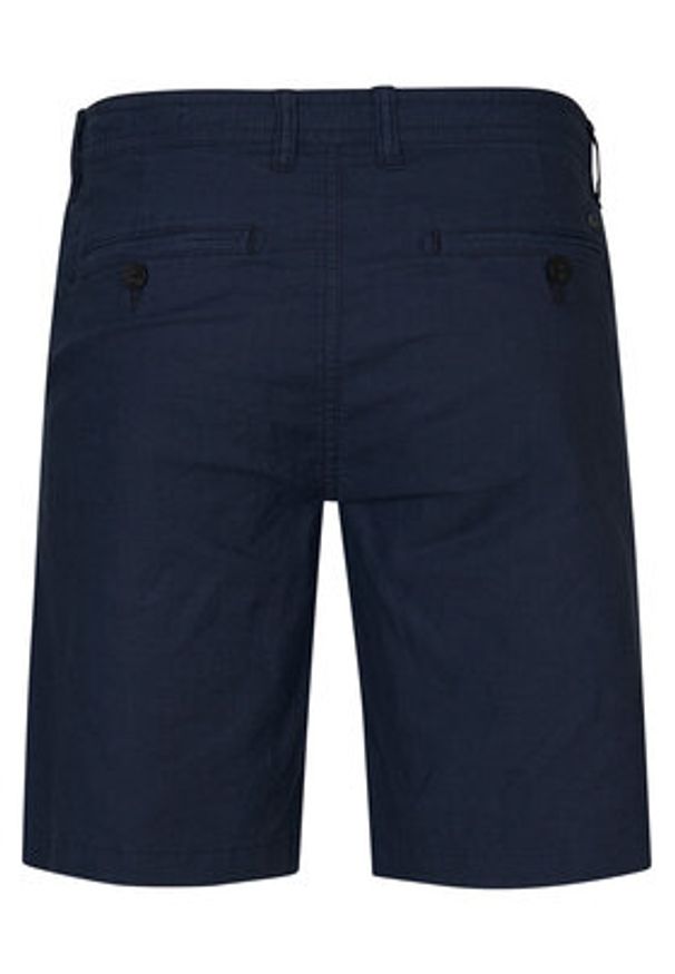 Petrol Industries Szorty materiałowe M-1050-SHO538 Granatowy Slim Fit. Kolor: niebieski. Materiał: bawełna