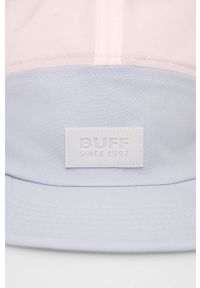 Buff czapka z daszkiem Domus kolor szary wzorzysta. Kolor: szary. Materiał: materiał