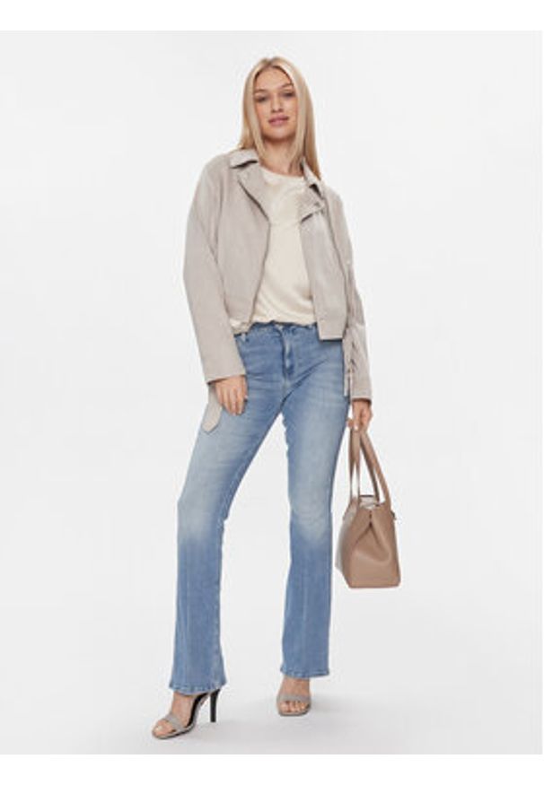 Guess Kurtka przejściowa Celeste W4RL10 WFWQ0 Szary Regular Fit. Kolor: szary. Materiał: syntetyk