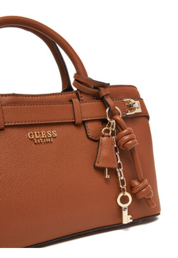 Guess Torebka Gregoria HWBG85 46060 Brązowy. Kolor: brązowy. Materiał: skórzane