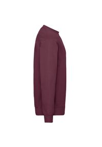 FRUIT OF THE LOOM - Męska Klasyczna Bluza Wkładana Przez Głowę. Kolor: czerwony, wielokolorowy, brązowy