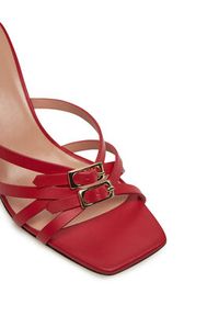 Pollini Klapki SA28217C0MTC0501 Czerwony. Kolor: czerwony. Materiał: skóra #6