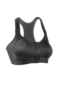 THUASNE - biustonosz eaz'ip Thuasne. Kolor: czarny. Sport: fitness