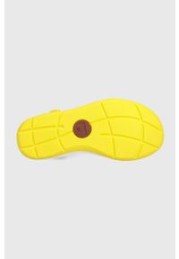 Camper sandały Match damskie kolor żółty. Zapięcie: rzepy. Kolor: żółty. Materiał: materiał, guma #4