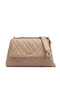 Guess Torebka Isemay HWGG96 28210 Beżowy. Kolor: beżowy. Materiał: skórzane #5