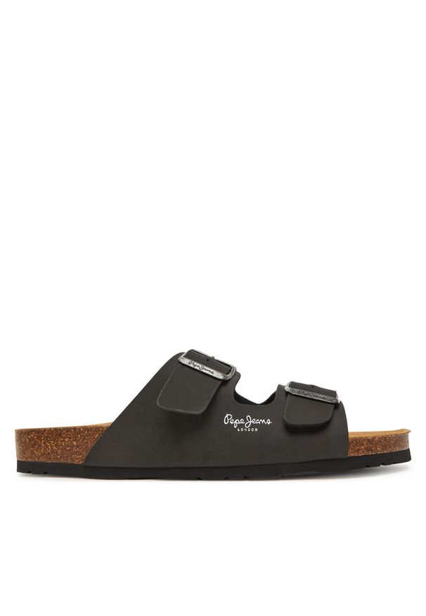 Klapki Pepe Jeans. Kolor: czarny