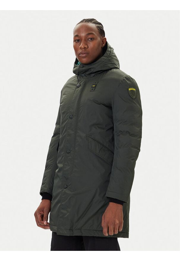 Blauer Parka Faywood 25WBLUK11140 007286 Zielony Regular Fit. Kolor: zielony. Materiał: syntetyk
