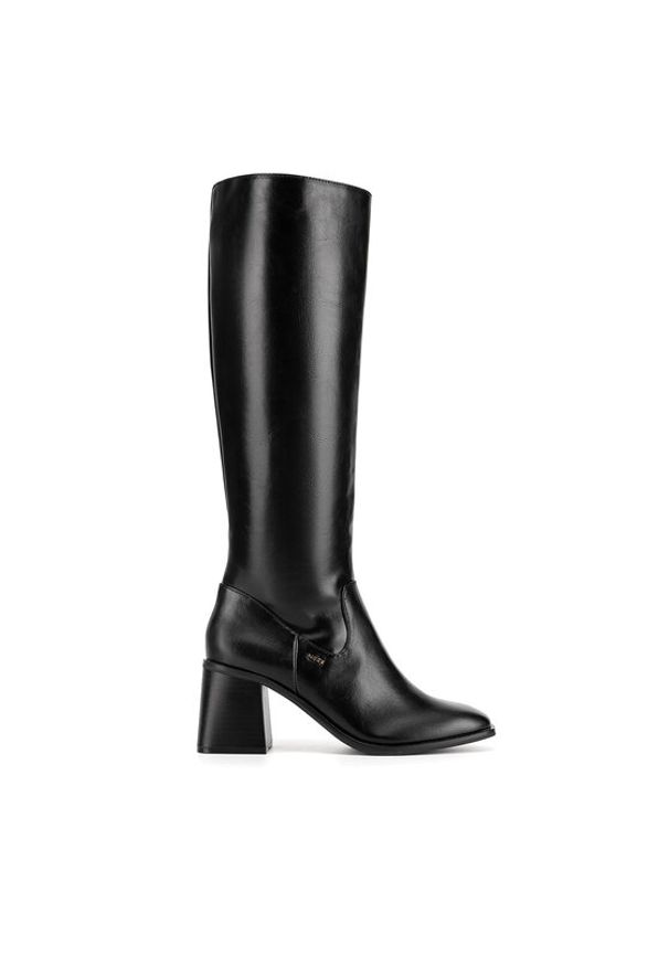 MEXX Kozaki MI001806243W Czarny. Kolor: czarny. Materiał: materiał