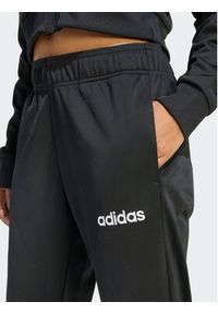 Adidas - adidas Dres 158933 Czarny Slim Fit. Kolor: czarny. Materiał: dresówka #2