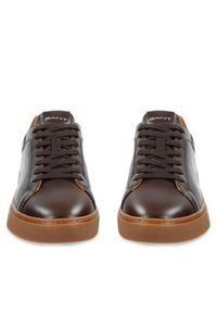 GANT - Gant Sneakersy 31631023 Brązowy. Kolor: brązowy. Materiał: skóra