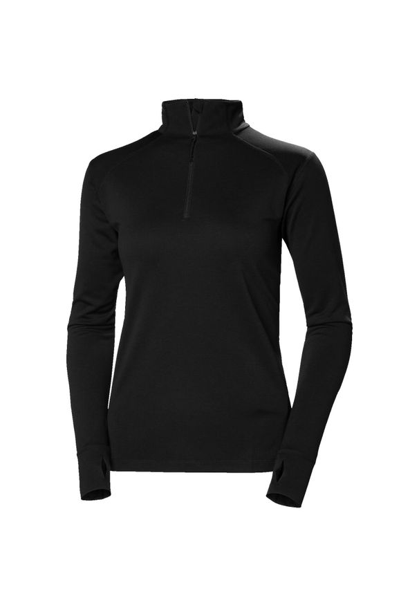 Bluza damska 1/2 zip Helly Hansen Lifa Tech Lite. Kolor: czarny
