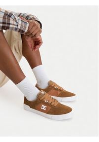 DC Shoes Tenisówki CEO-AW257502 Brązowy. Kolor: brązowy. Materiał: skóra, zamsz #5