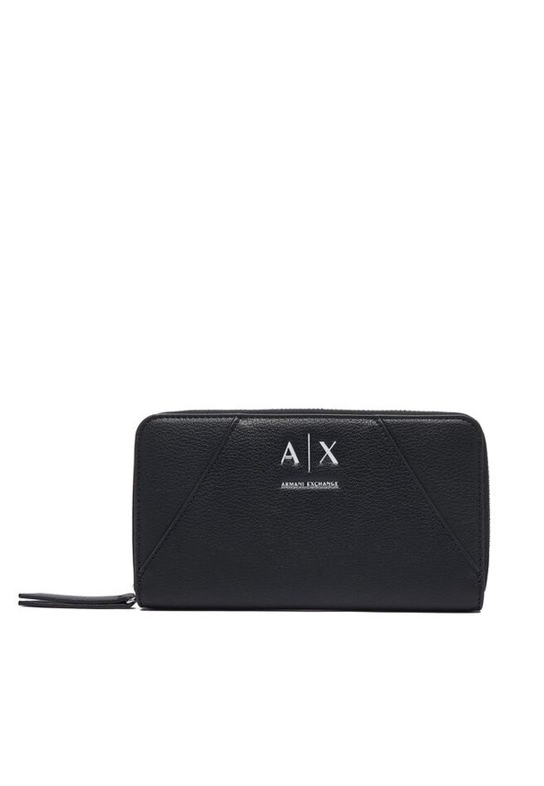 Portfel Armani Exchange. Kolor: czarny