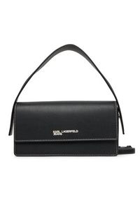 Karl Lagerfeld Jeans Torebka A3W30010 Czarny. Kolor: czarny. Materiał: skórzane #5