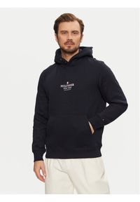TOMMY HILFIGER - Tommy Hilfiger Bluza MW0MW39050 Granatowy Regular Fit. Kolor: niebieski. Materiał: bawełna, syntetyk #1