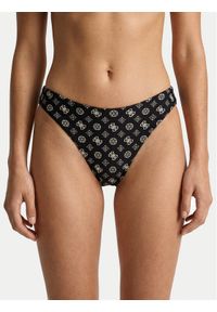 Guess Dół od bikini E6GO07 MC04R Czarny. Kolor: czarny. Materiał: syntetyk #1